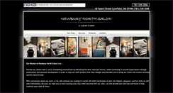 Desktop Screenshot of newburynorthsalon.com